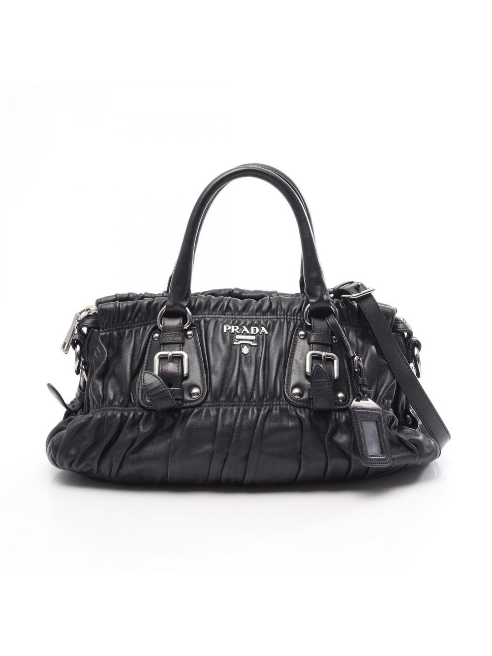 Prada Gathered Shoulder Crossbody #290520P91B
